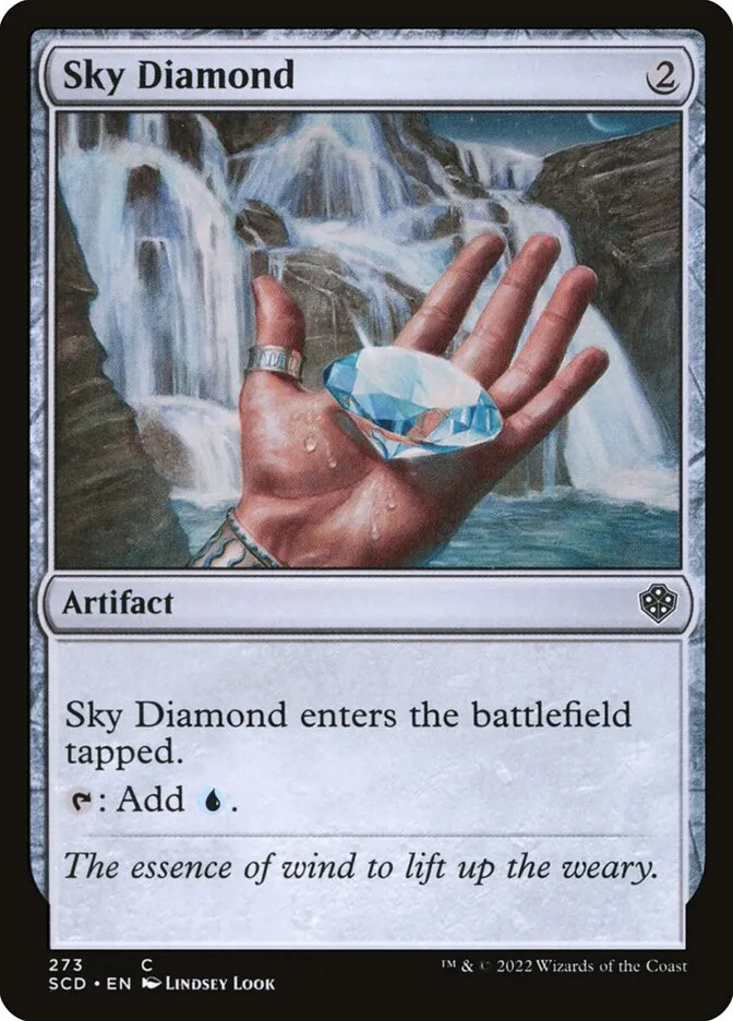 Sky Diamond Front Face