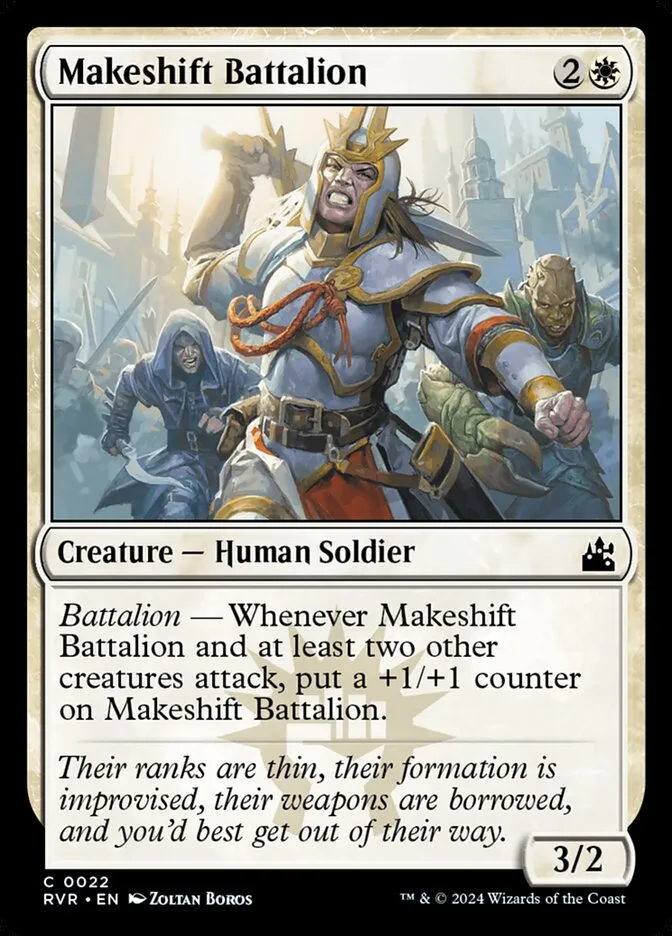 Makeshift Battalion Front Face
