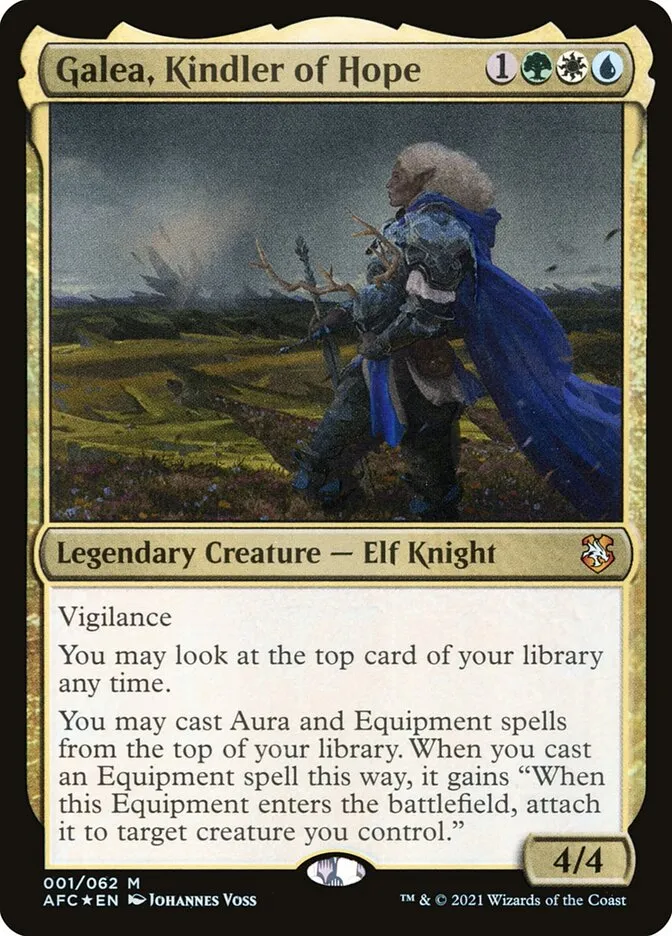 Galea, Kindler of Hope Front Face