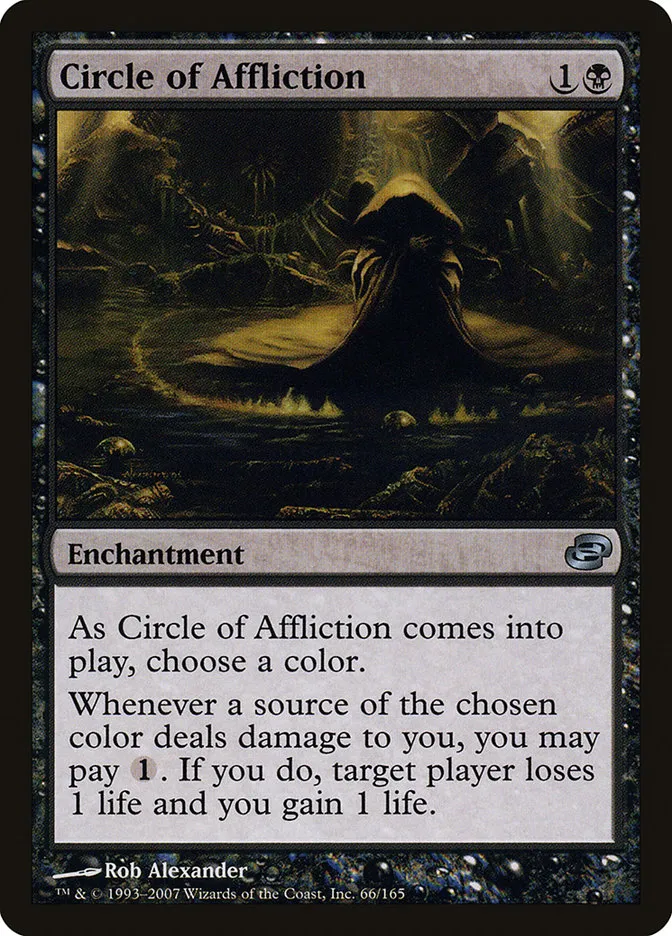 Circle of Affliction Front Face