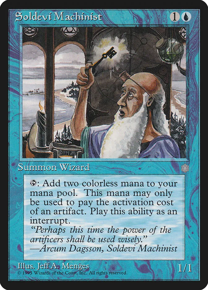Soldevi Machinist Front Face
