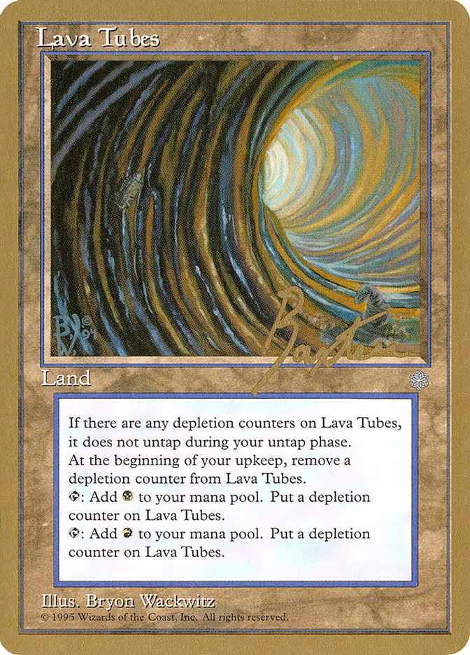Lava Tubes Front Face