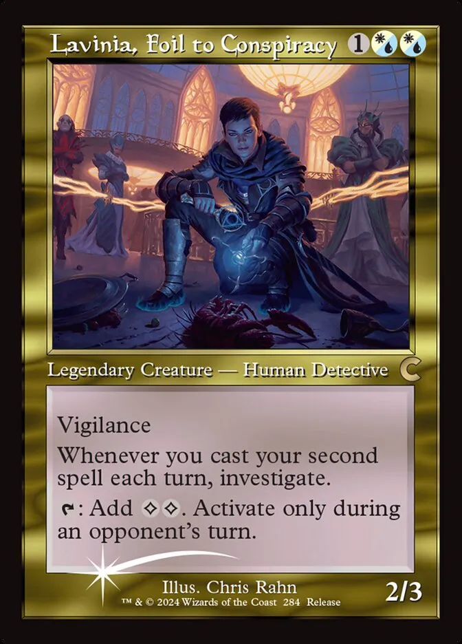 Lavinia, Foil to Conspiracy Front Face