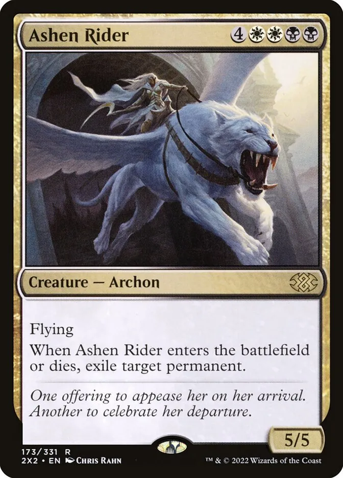 Ashen Rider Front Face