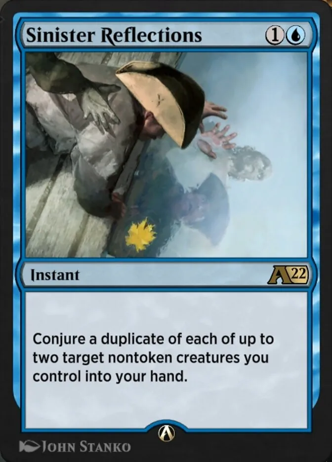 Sinister Reflections Front Face