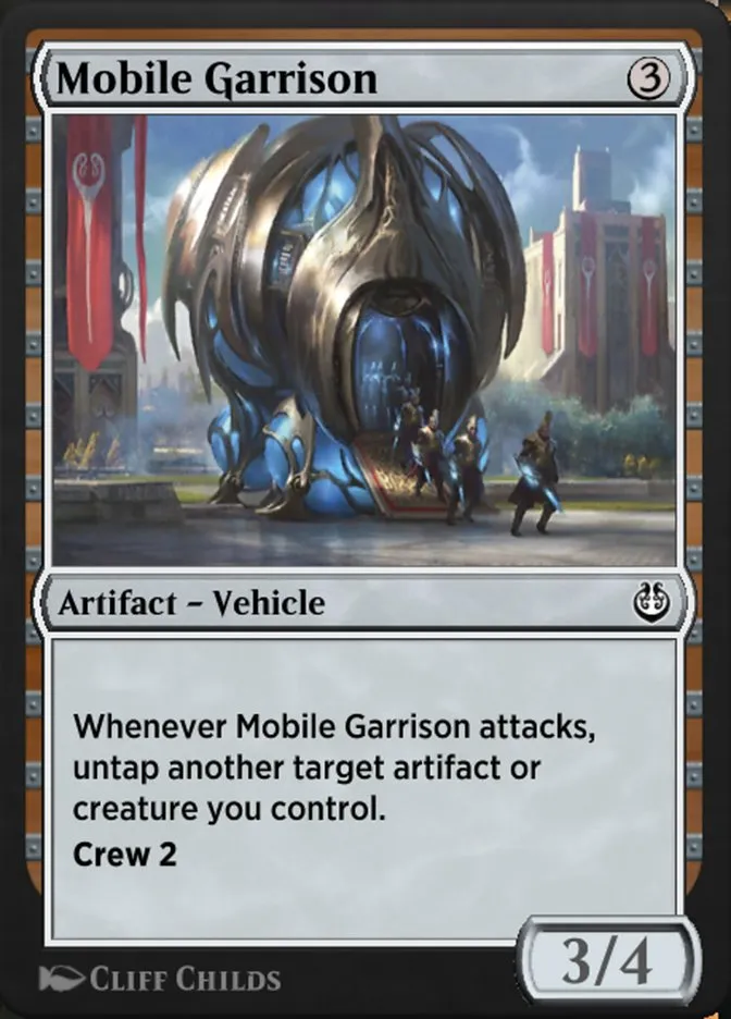 Mobile Garrison Front Face
