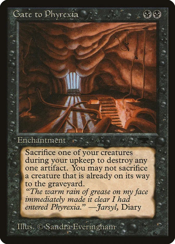 Gate to Phyrexia Front Face