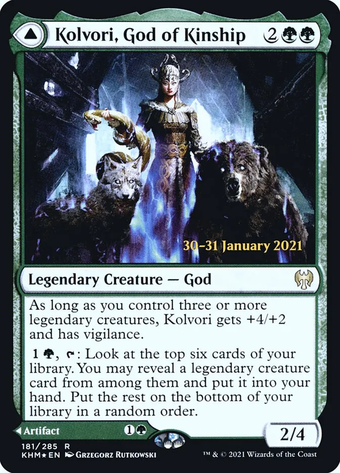 Kolvori, God of Kinship // The Ringhart Crest Front Face