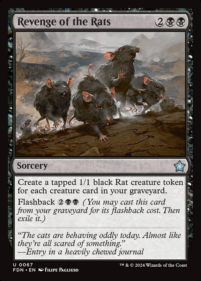 Revenge of the Rats Front Face