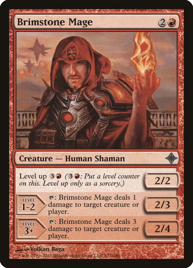 Brimstone Mage Front Face