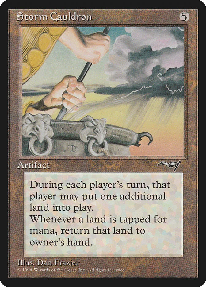 Storm Cauldron Front Face