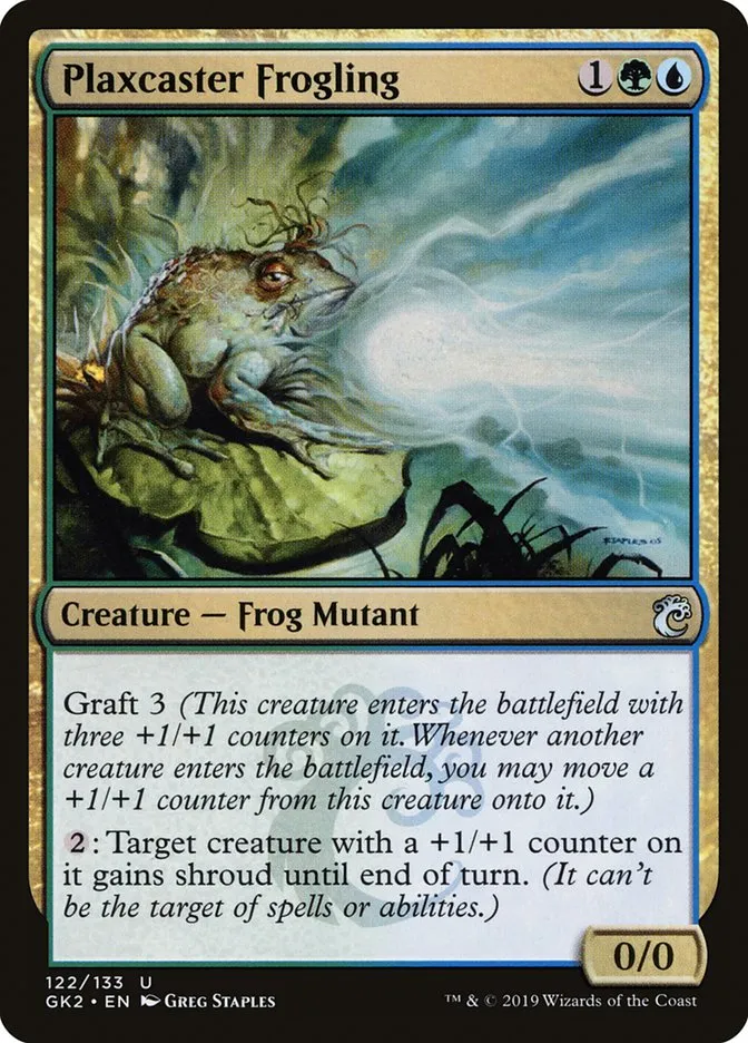 Plaxcaster Frogling Front Face