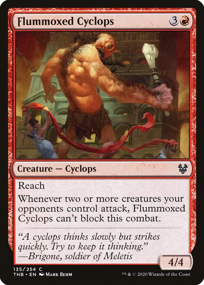 Flummoxed Cyclops Front Face