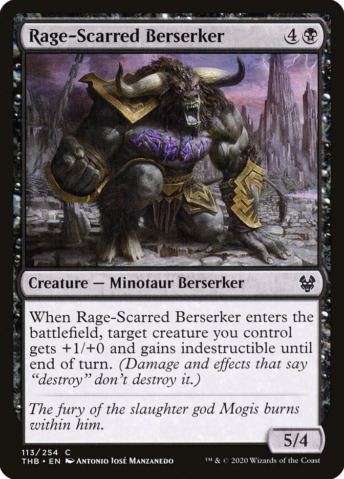 Rage-Scarred Berserker Front Face