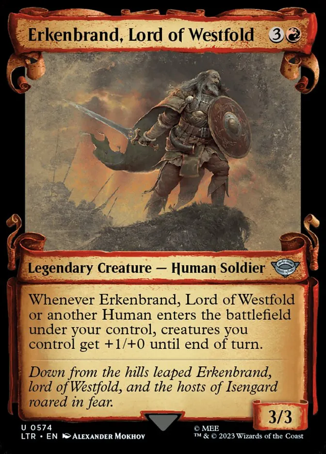 Erkenbrand, Lord of Westfold Front Face