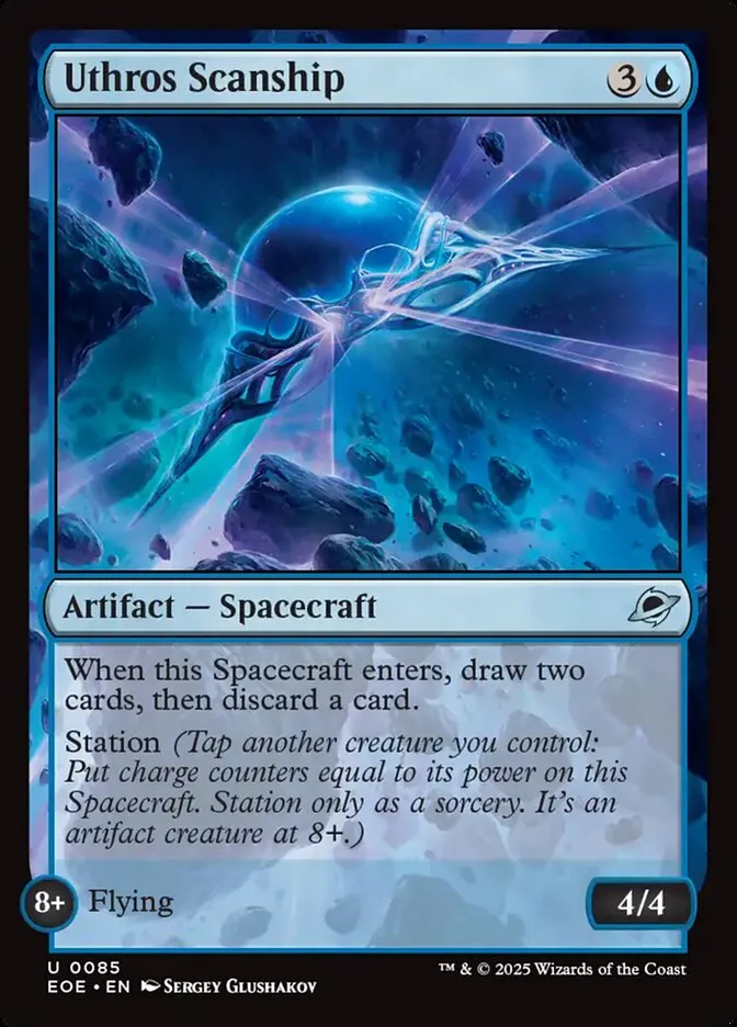 Uthros Scanship Front Face