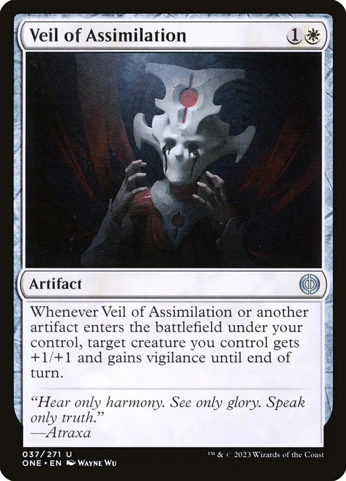 Veil of Assimilation Front Face