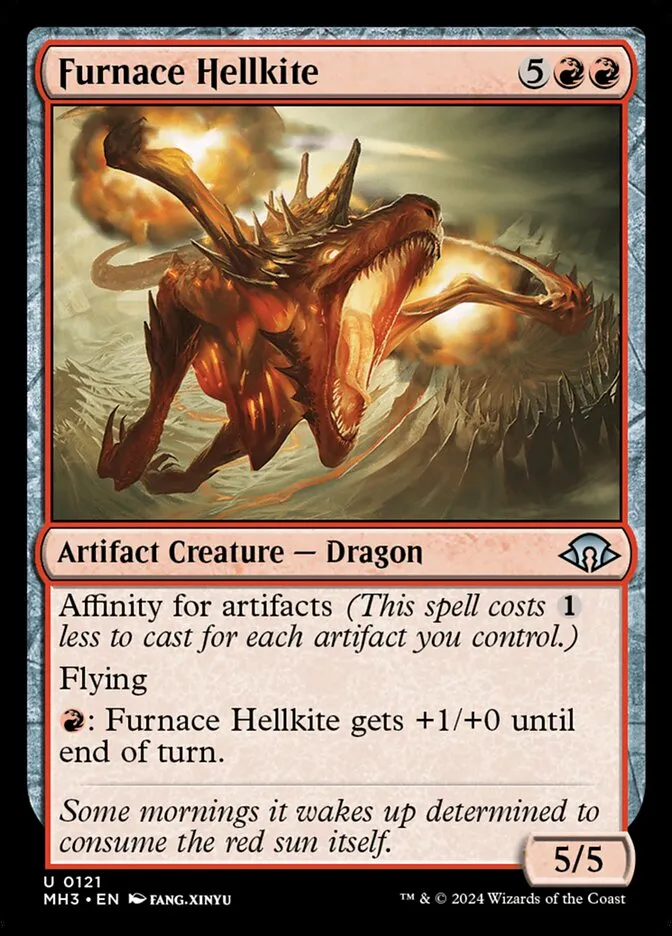 Furnace Hellkite Front Face