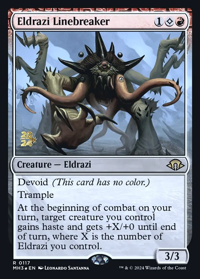 Eldrazi Linebreaker Front Face