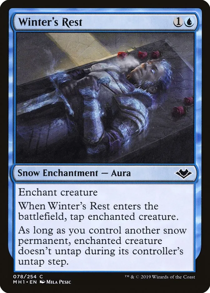 Winter's Rest Front Face