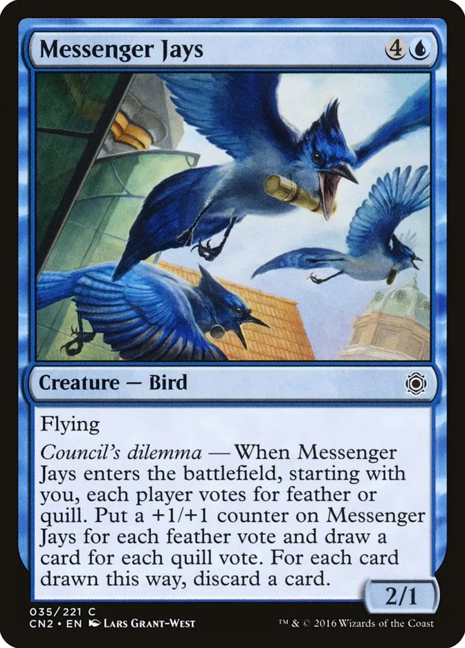 Messenger Jays Front Face