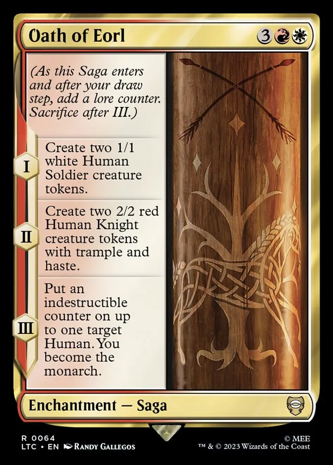 Oath of Eorl Front Face