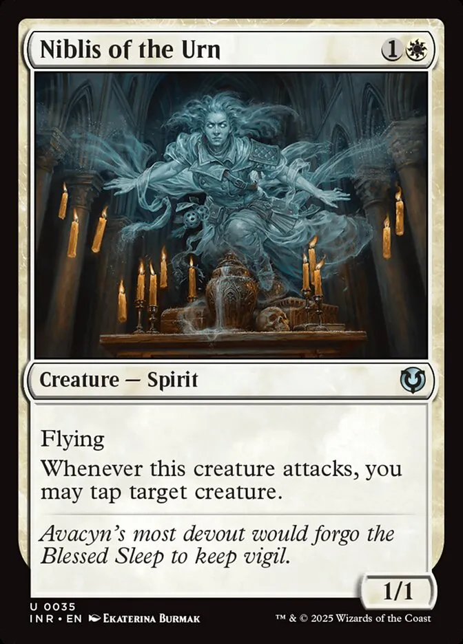 Niblis of the Urn Front Face