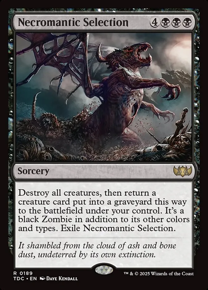Necromantic Selection Front Face