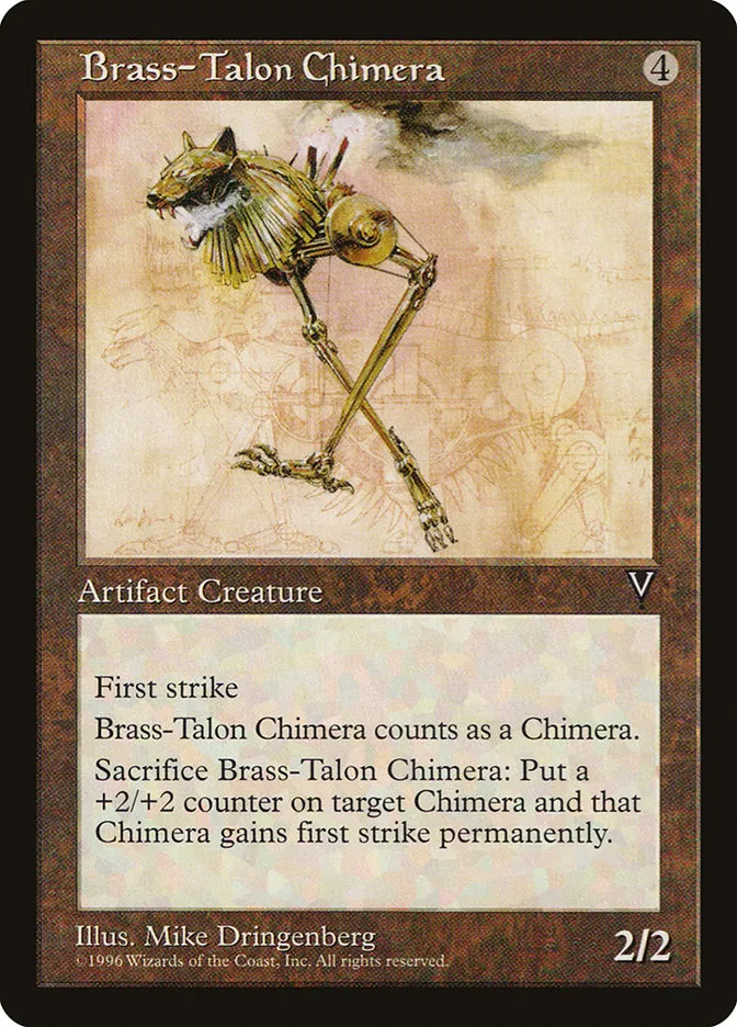 Brass-Talon Chimera Front Face