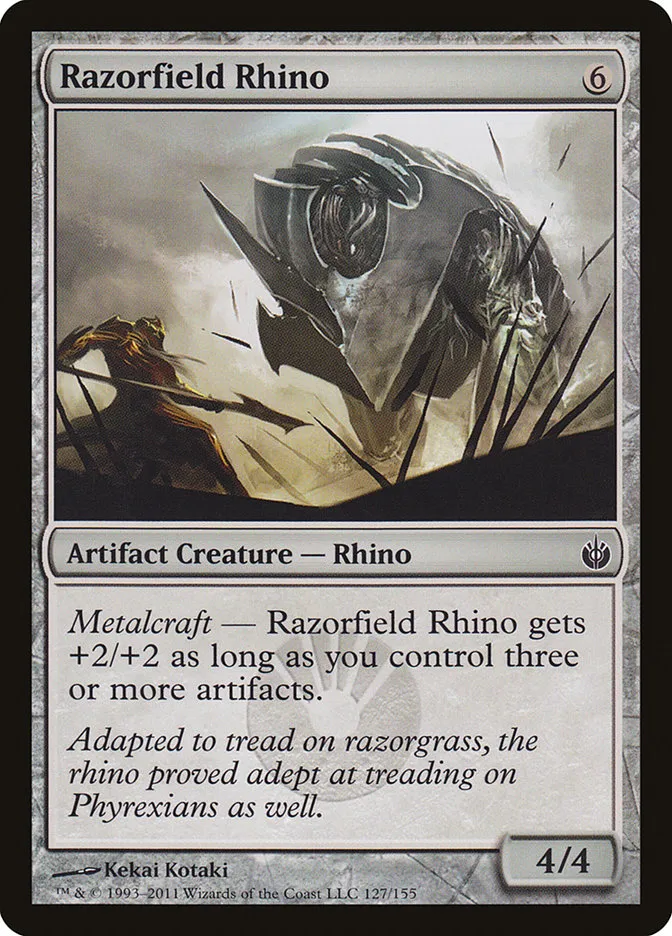 Razorfield Rhino Front Face