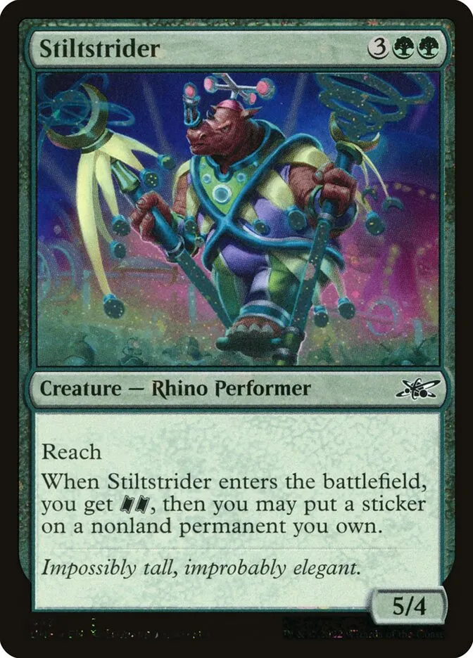 Stiltstrider Front Face