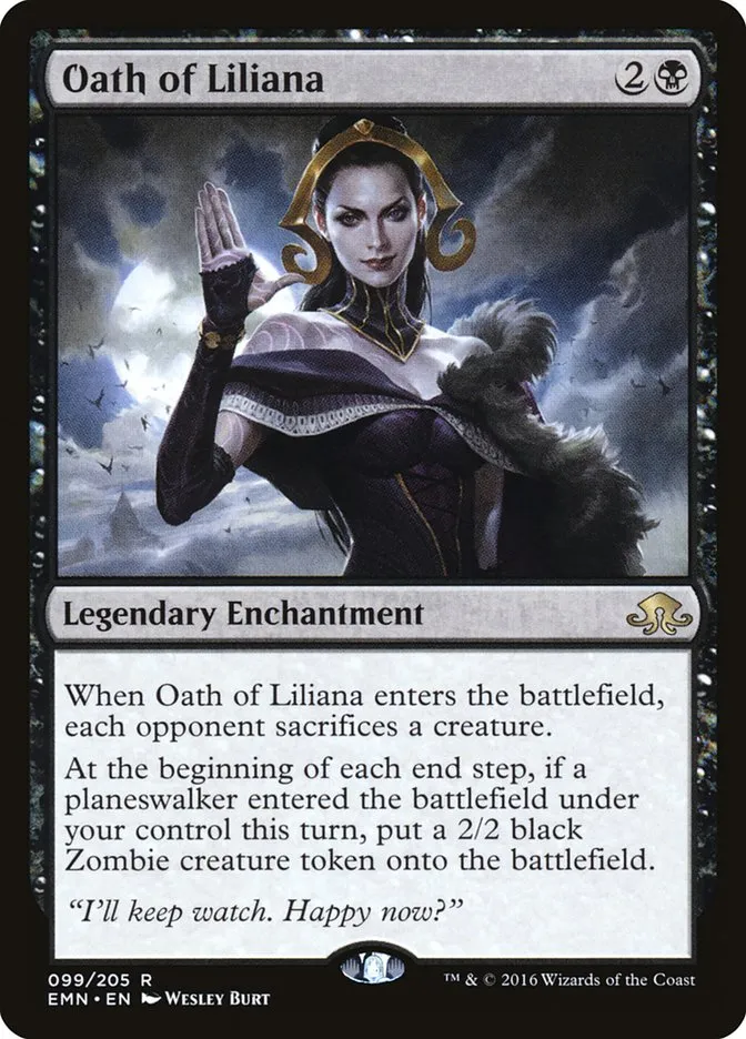 Oath of Liliana Front Face