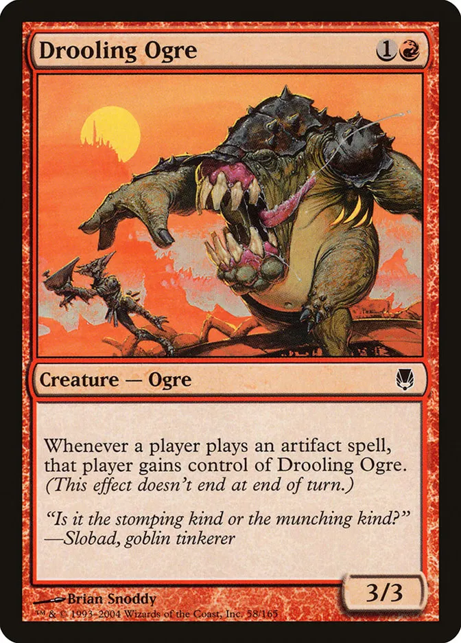Drooling Ogre Front Face