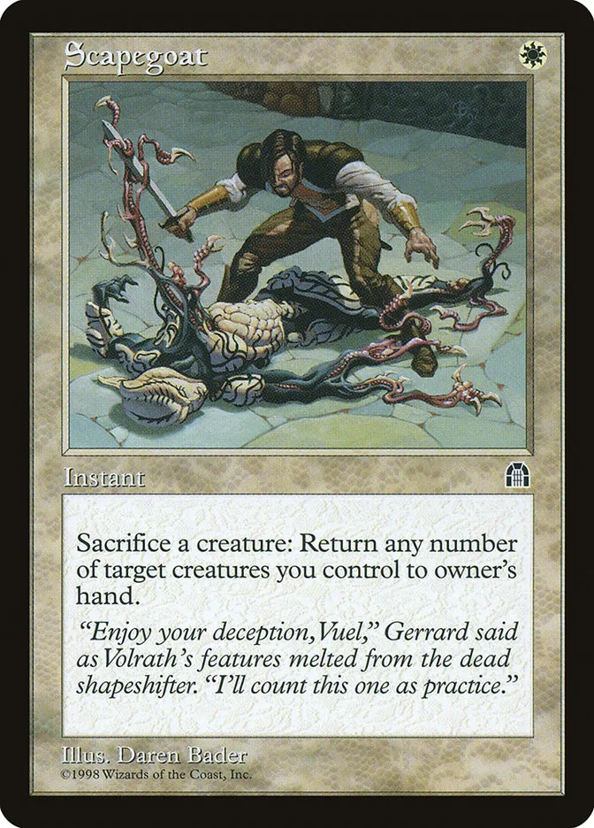 Scapegoat Front Face