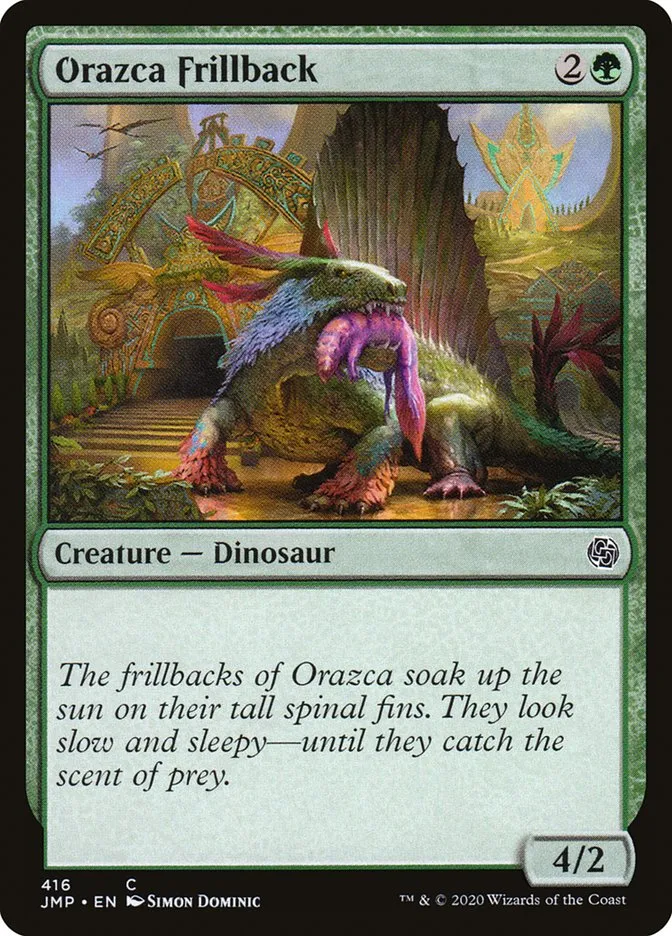 Orazca Frillback Front Face