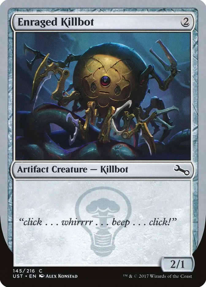 Enraged Killbot Front Face