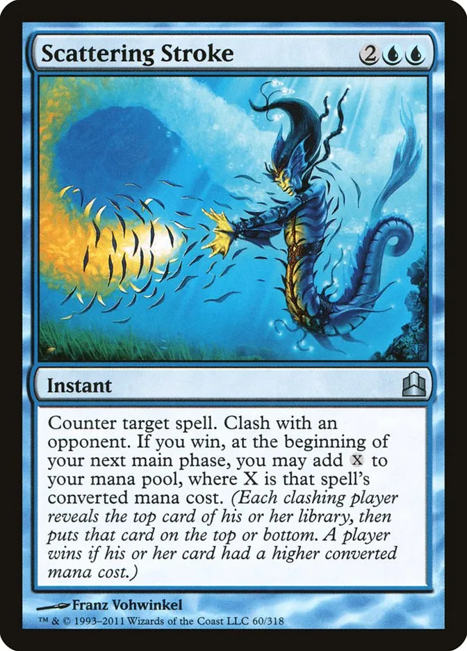 Scattering Stroke Front Face