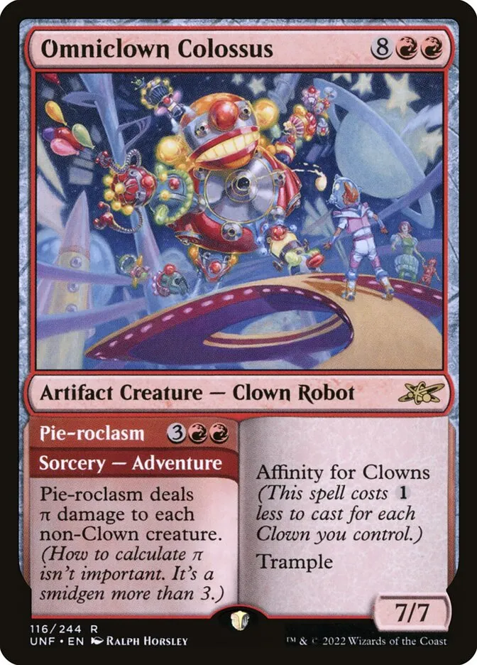 Omniclown Colossus // Pie-roclasm Front Face