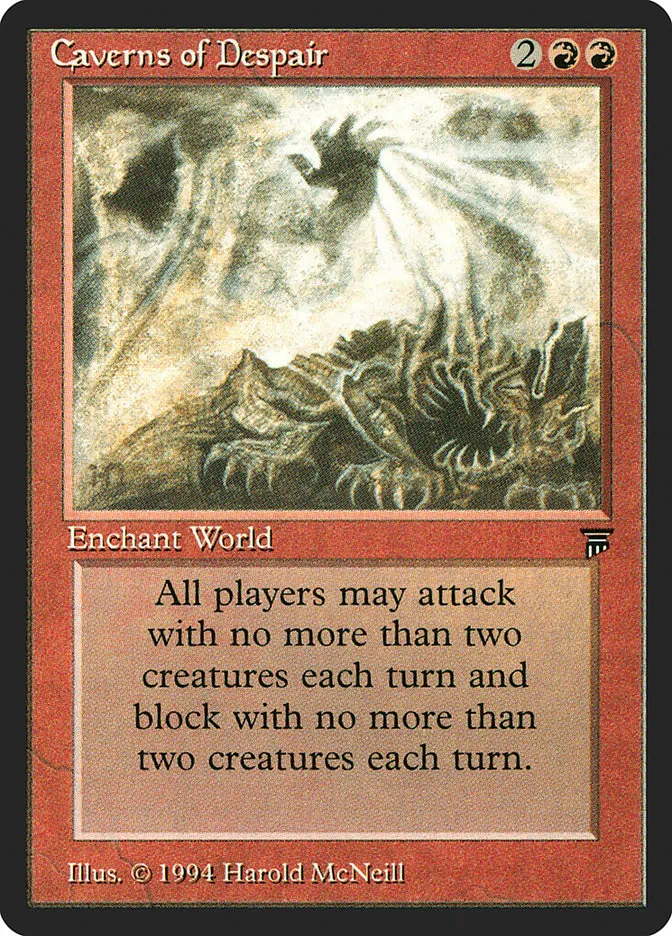 Caverns of Despair Front Face
