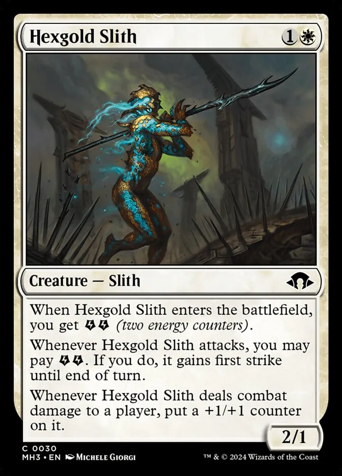Hexgold Slith Front Face