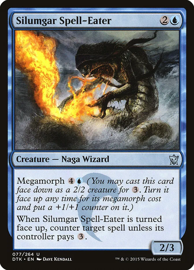 Silumgar Spell-Eater Front Face