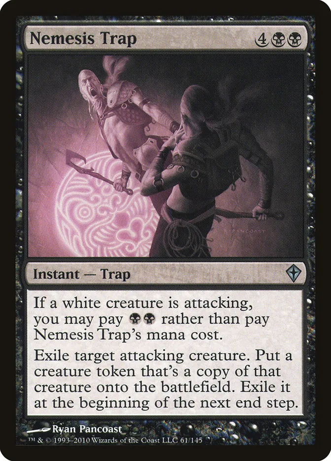 Nemesis Trap Front Face