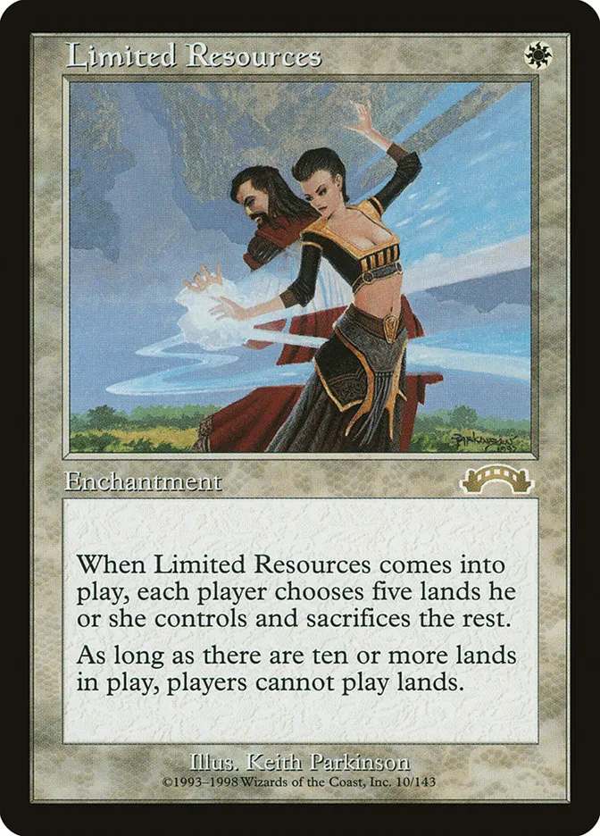 Limited Resources Front Face