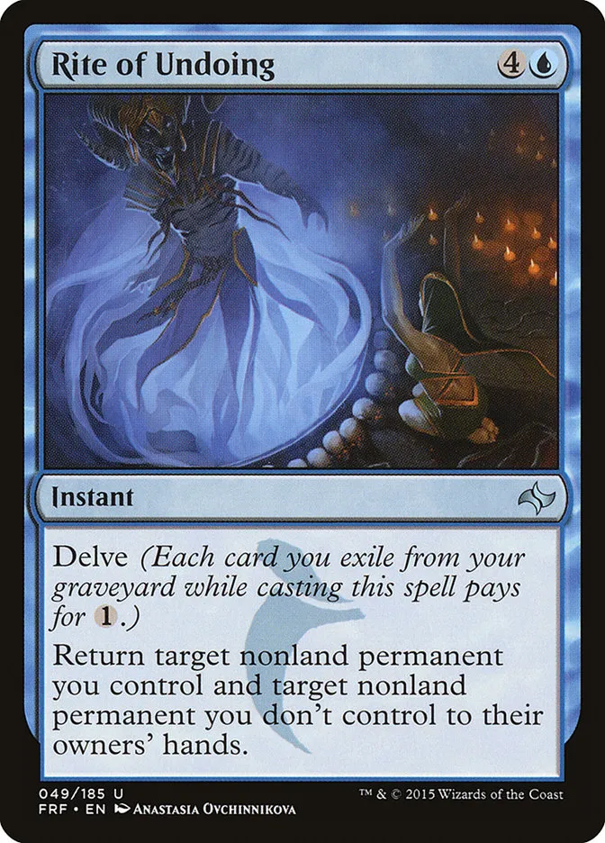 Rite of Undoing Front Face