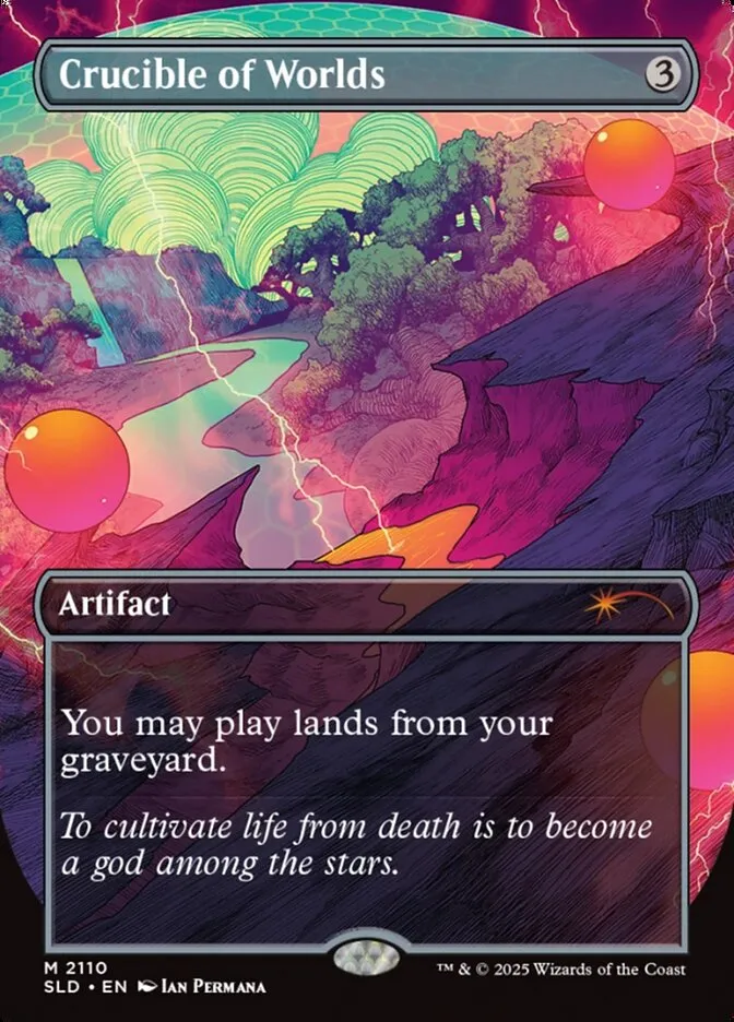 Crucible of Worlds Front Face