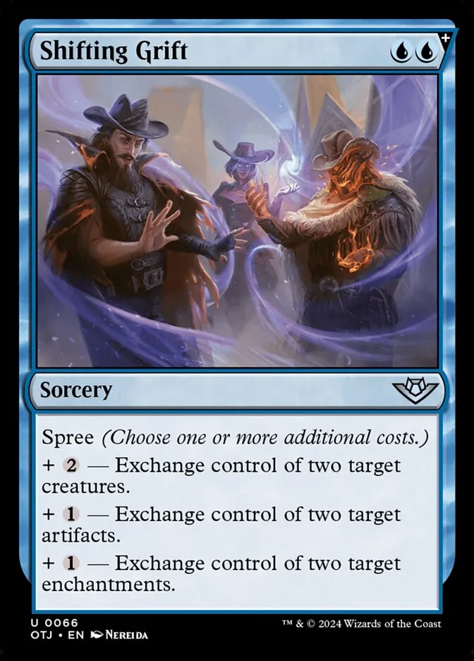 Shifting Grift Front Face