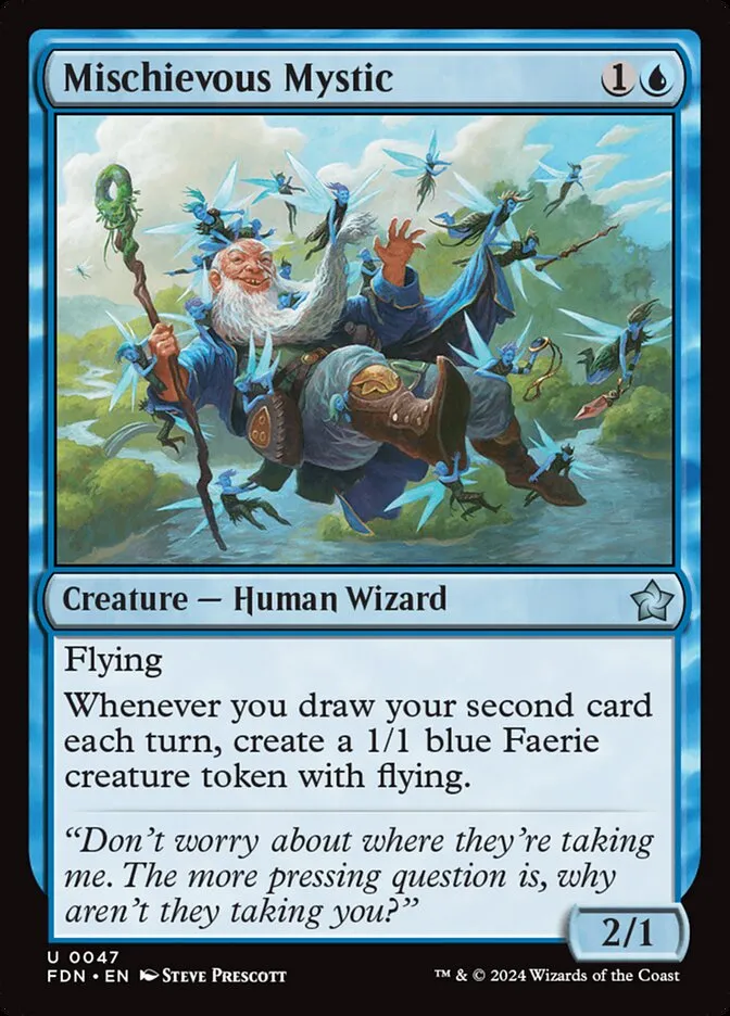 Mischievous Mystic Front Face