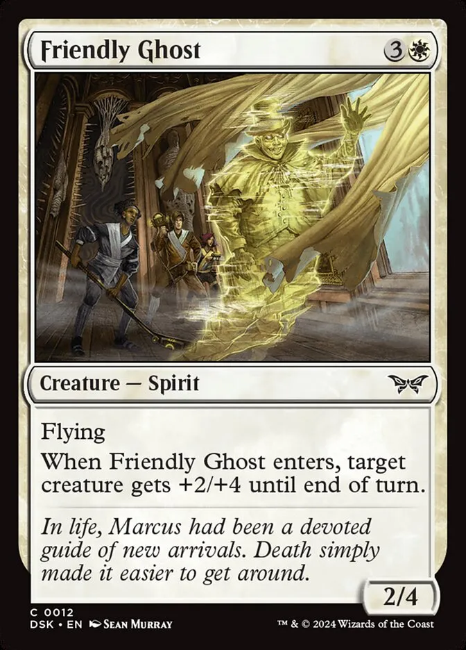 Friendly Ghost Front Face