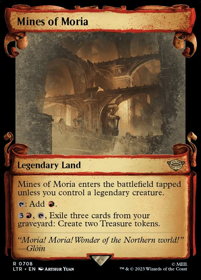 Mines of Moria Front Face