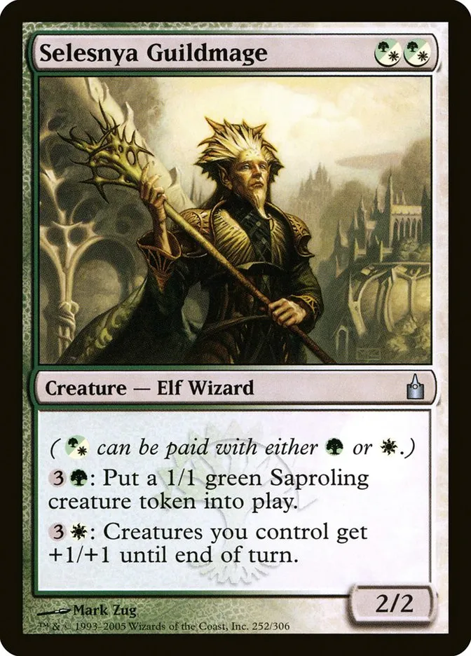 Selesnya Guildmage Front Face